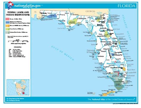 Florida Cassinos Indigenas Mapa