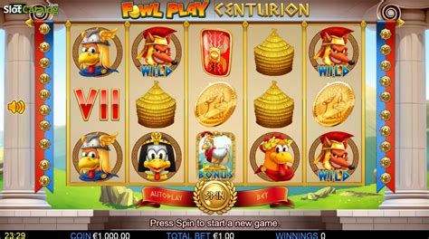 Fowl Play Centurion Slot - Play Online