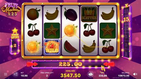 Fruit Machine X25 Leovegas