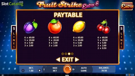 Fruit Strike Extra 6 Pokerstars