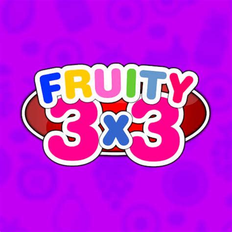 Fruity 3x3 Bwin