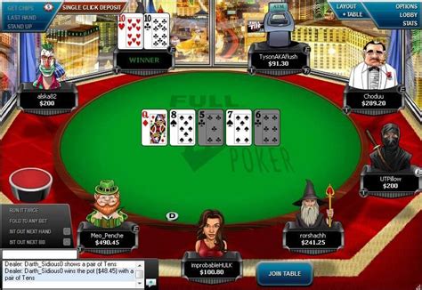 Full Tilt Poker A Dinheiro Virtual