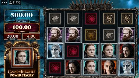 Game Of Thrones Power Stacks Slot Gratis