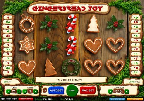 Gingerbread Joy 888 Casino
