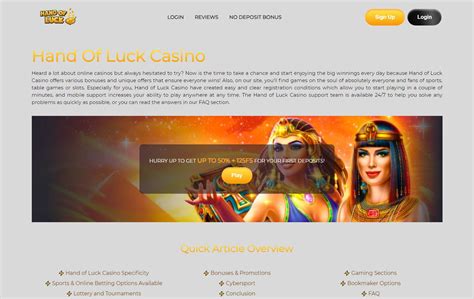 Hand Of Luck Casino Argentina