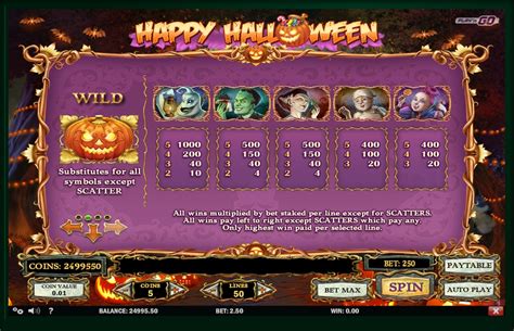Happy Halloween Slot - Play Online