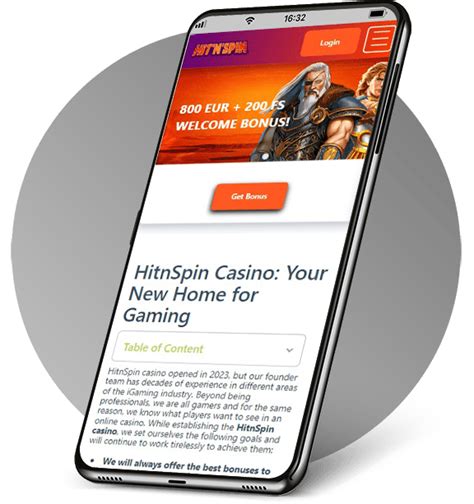 Hitnspin Casino Mobile