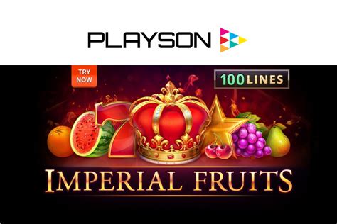 Imperial Fruits 100 Lines Betano