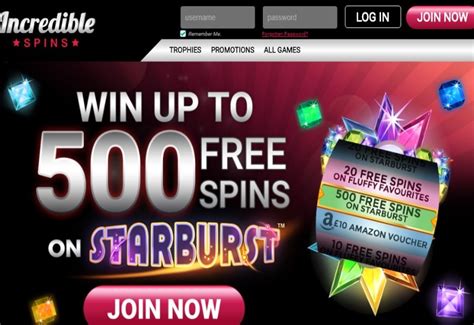 Incredible Spins Casino Codigo Promocional