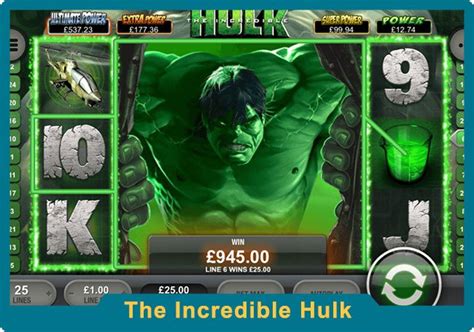 Incrivel Hulk Slot De Revisao