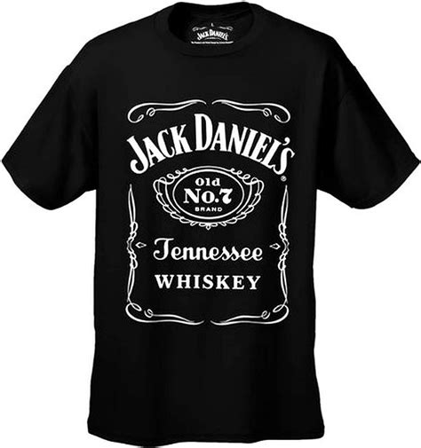 Jack Daniels T Shirt Preta