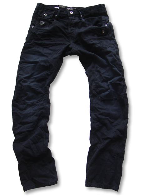 Jack Jones E Homens S Stan Osaka Jeans Black Navy