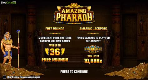 Jogar Amazing Pharaoh No Modo Demo