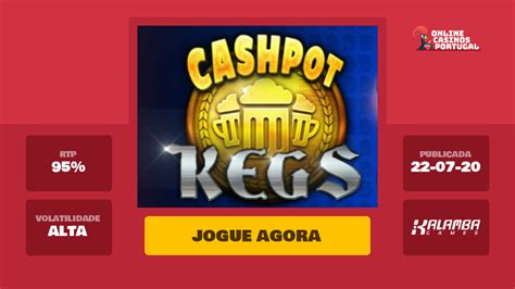 Jogar Cashpot Kegs Com Dinheiro Real