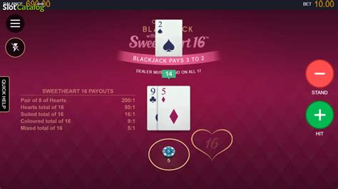 Jogar Classic Blackjack With Sweetheart 16 Com Dinheiro Real