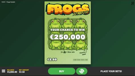 Jogar Frogs Scratchcards Com Dinheiro Real