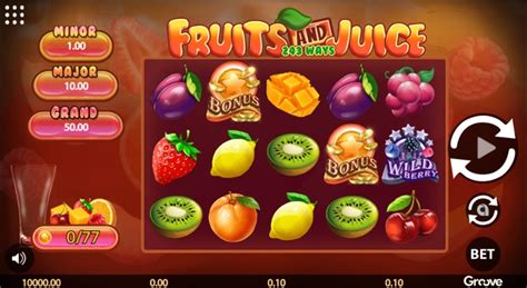 Jogar Fruits And Juice 243 Ways Com Dinheiro Real