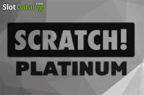 Jogar Scratch Platinum Com Dinheiro Real