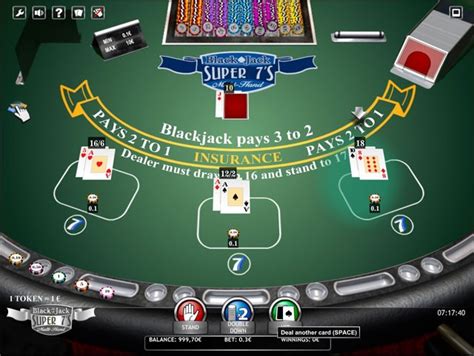 Jogar Super 7 Blackjack No Modo Demo