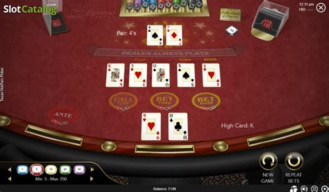 Jogar Texas Hold Em Poker Espresso No Modo Demo