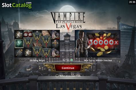 Jogar Vampire The Masquerade Las Vegas Com Dinheiro Real