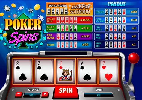 Jogos Slot Machine De Poker Gratis