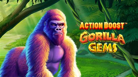 Jogue Action Boost Gorilla Gems Online