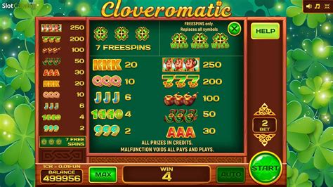 Jogue Cloveromatic Online