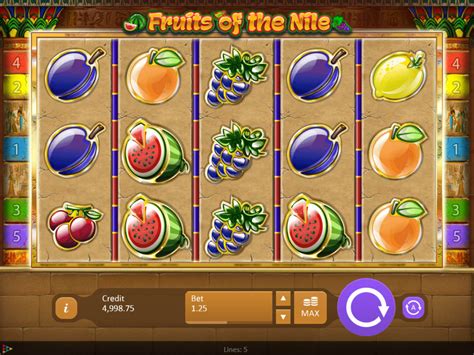Jogue Fruits Of The Nile Online