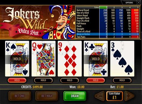 Jokers Wild Poker Slots