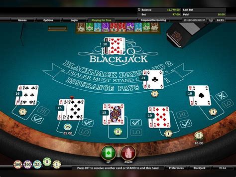 Juegos En Linea Blackjack