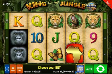 King Of The Jungle Golden Nights Bonus 1xbet