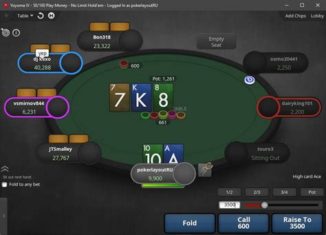 Layout Pokerstars Livre