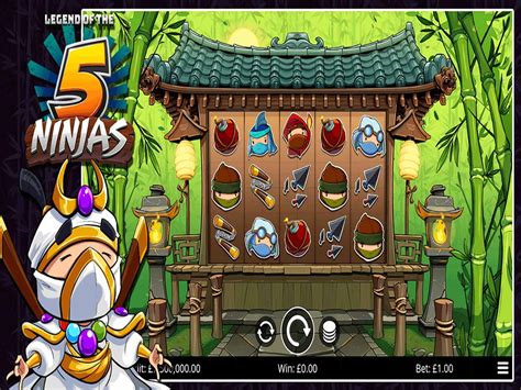 Legend Of The 5 Ninjas Slot - Play Online