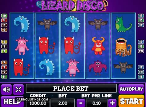Lizard Disco 888 Casino