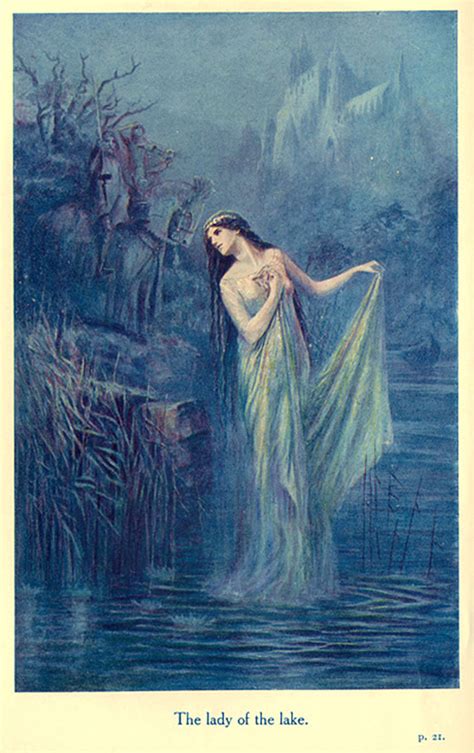 Lord Merlin And The Lady Of Lake Brabet