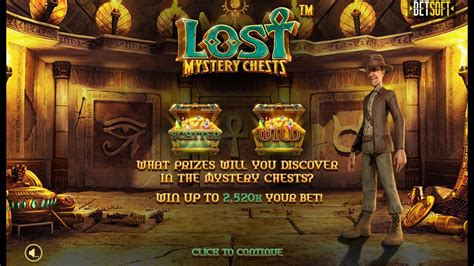 Lost Mystery Chests Netbet