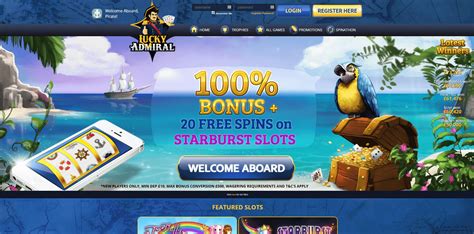 Lucky Admiral Casino Review