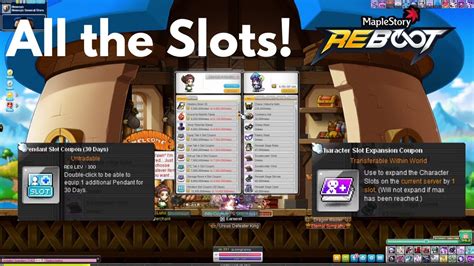 Maplestory Equipamento De Slots