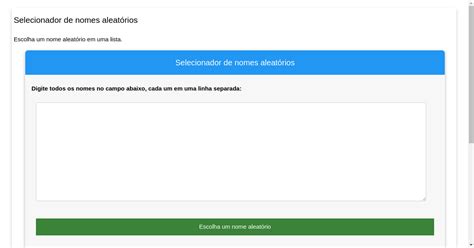 Maquina De Fenda De Nome Aleatorio Selecionador