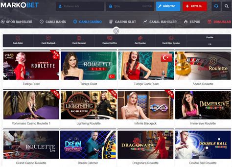 Markobet Casino Login