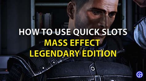 Mass Effect Quick Slots De Nao Trabalhar