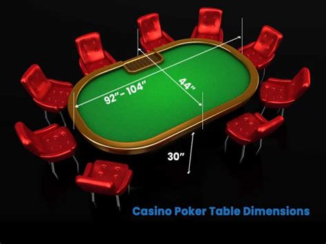 Mesa De Poker Tamanho