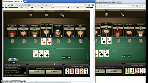 Miniclip Bullfrog Poker Nao Esta Funcionando