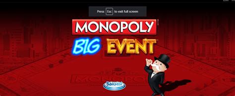 Monopoly Big Event Slot Gratis
