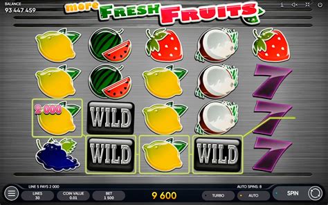 More Fresh Fruits Leovegas