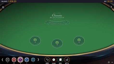 Multihand Classic Blackjack Slot - Play Online
