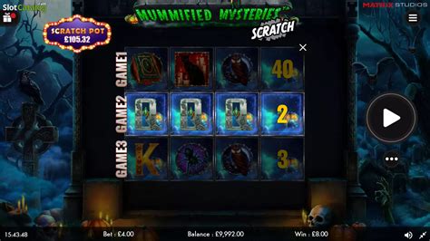 Mummified Mysteries Scratch Slot Gratis