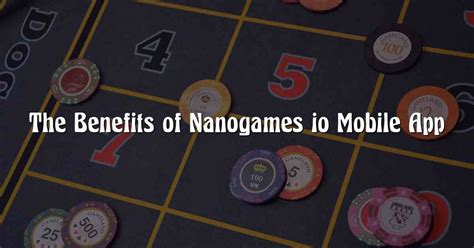 Nanogames Io Casino App