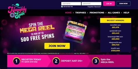 Naughty Spin Casino Online